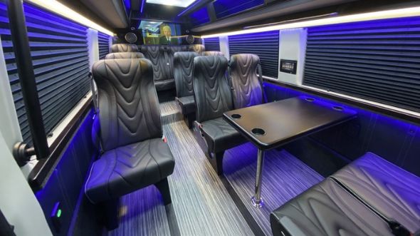 18 passenger sprinter van interior long beach