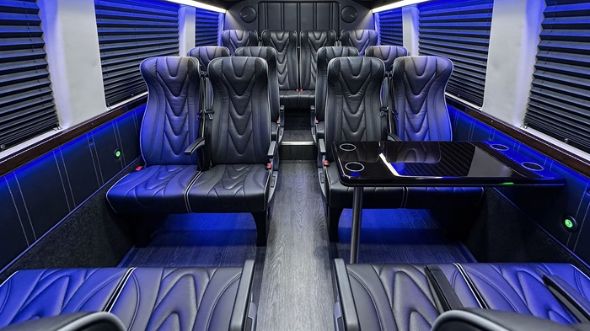20 passenger sprinter van interior long beach