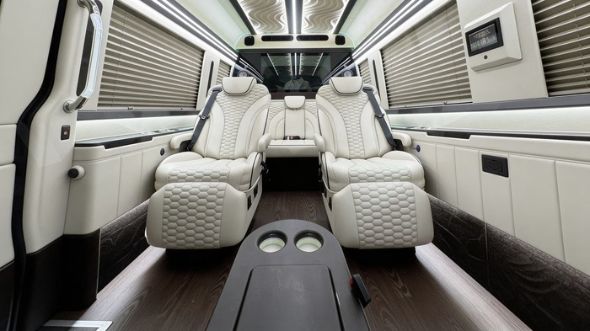 8 passenger sprinter van interior long beach