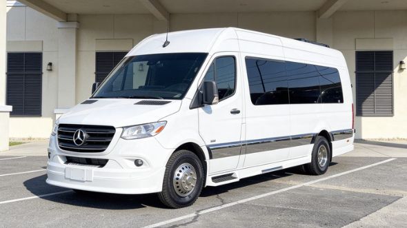 long beach wedding sprinter van rental