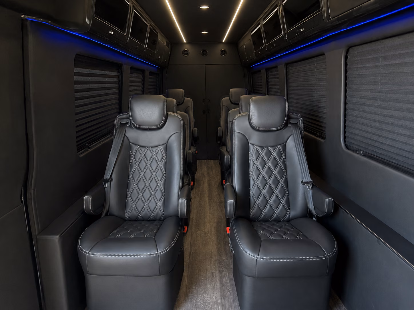 20 passenger sprinter van interior