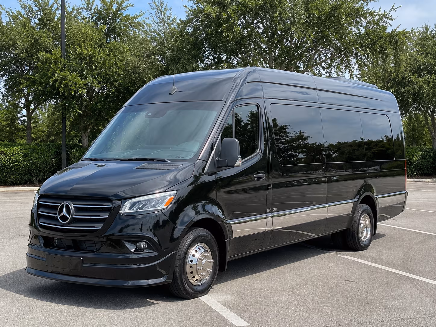 long beach wedding sprinter van rental